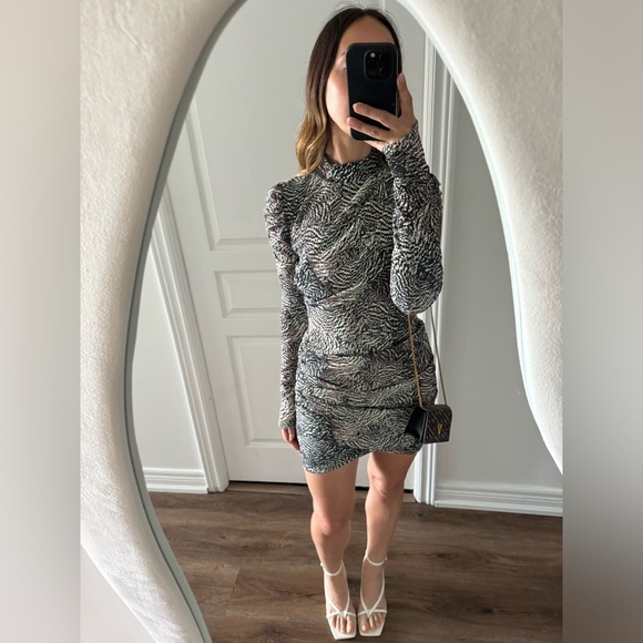 H&M Draped Fitted Dress - Picture 2 of 6